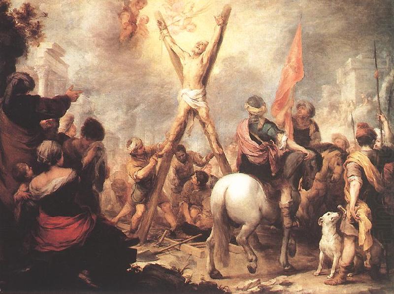 The Martyrdom of St Andrew g, MURILLO, Bartolome Esteban